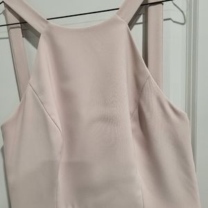 Dessy Collection Dusty Pink Bridesmaid Dress